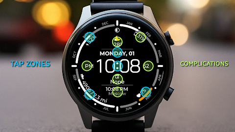 Analog & Digital watch face screenshot