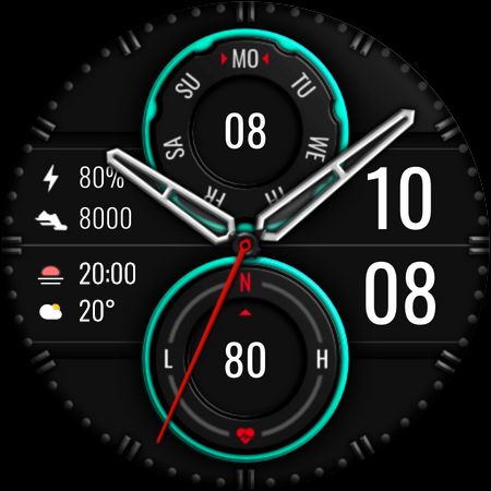 DADAM64: Modern Hybrid Watch screenshot