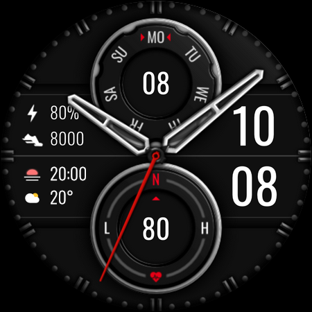 DADAM64: Modern Hybrid Watch screenshot