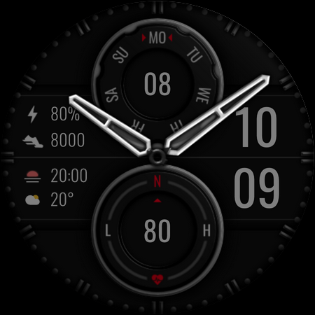 DADAM64: Modern Hybrid Watch screenshot