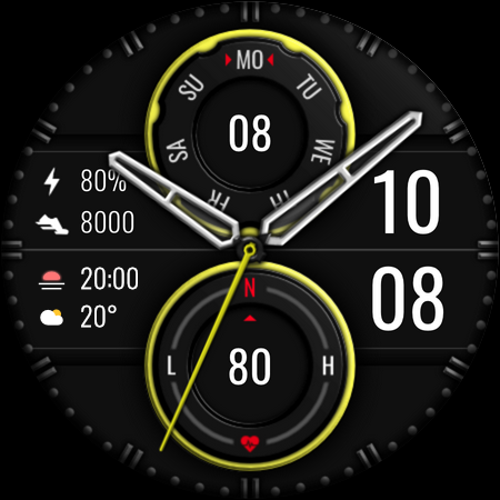 DADAM64: Modern Hybrid Watch screenshot