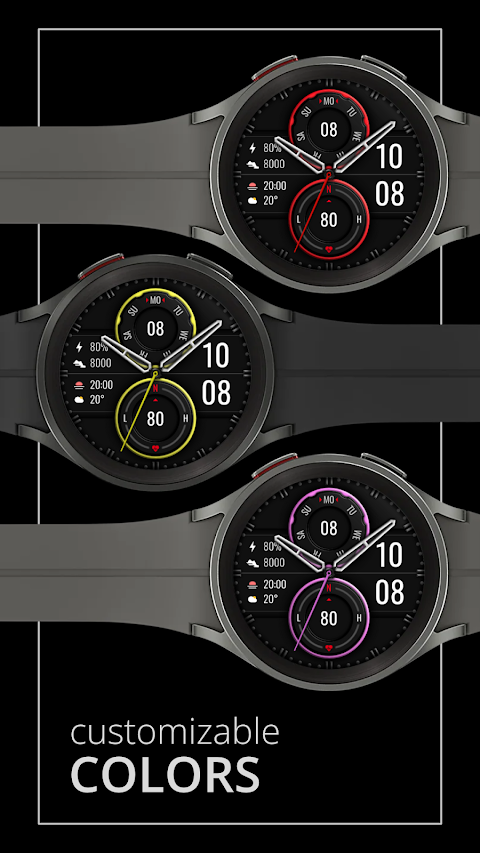 DADAM64: Modern Hybrid Watch screenshot
