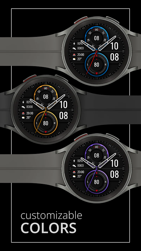 DADAM64: Modern Hybrid Watch screenshot