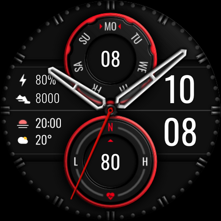 DADAM64: Modern Hybrid Watch screenshot