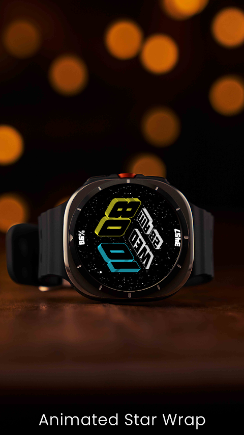 Galaxy Watch Face 3D screenshot