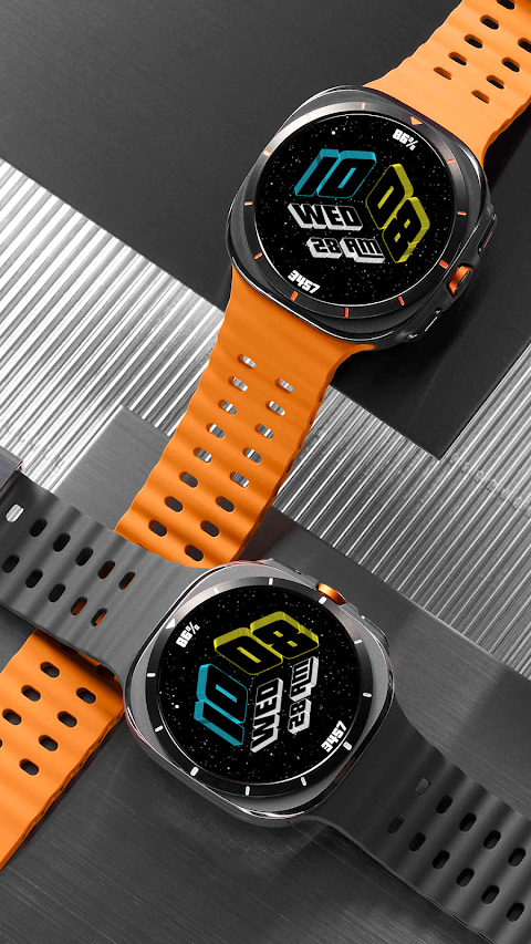Galaxy Watch Face 3D screenshot