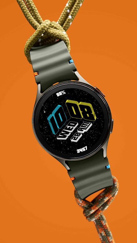 Galaxy Watch Face 3D screenshot