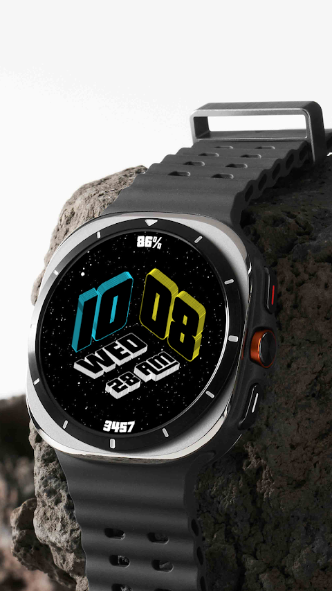 Galaxy Watch Face 3D screenshot