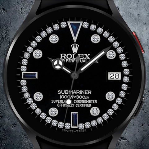 Rolex Submariner Watch Face screenshot