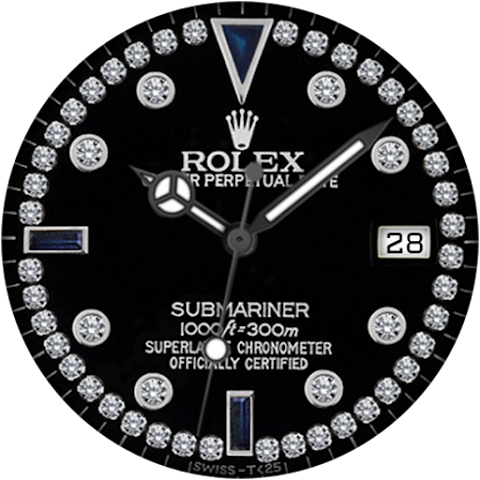 Rolex Submariner Watch Face screenshot