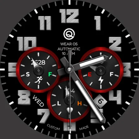 Chronograph Hybrid Wear OS 5+ screenshot