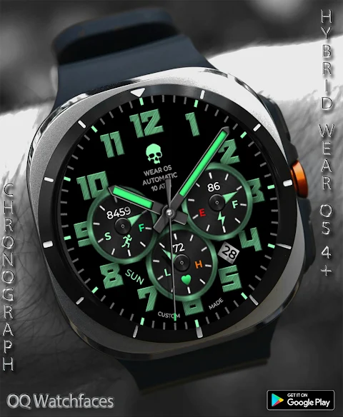 Chronograph Hybrid Wear OS 5+ screenshot