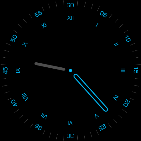 Key105 Analog Watch Face screenshot
