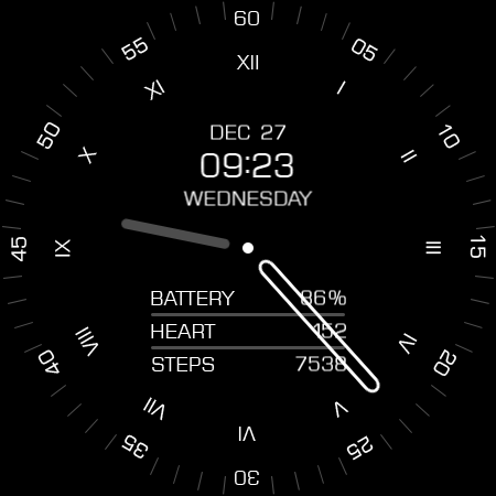 Key105 Analog Watch Face screenshot