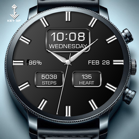 Key WF08 Analogue Watch Face screenshot
