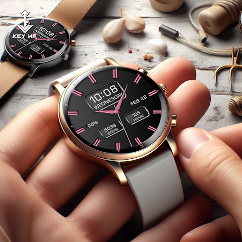 Key WF08 Analogue Watch Face screenshot