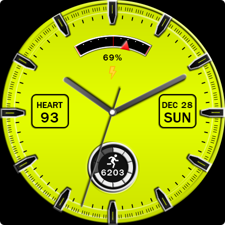 Key WF65 Tuxedo Classic Watch screenshot