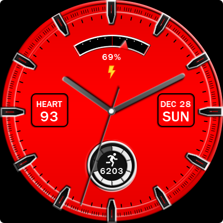 Key WF65 Tuxedo Classic Watch screenshot