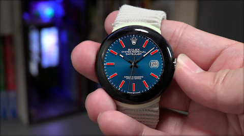Analog Rolex JUST Watch Face screenshot