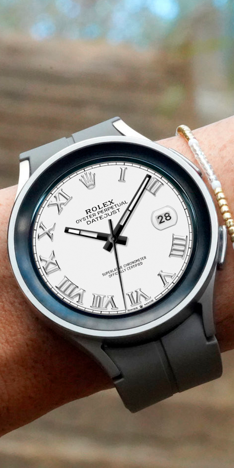 Analog Rolex JUST Watch Face screenshot