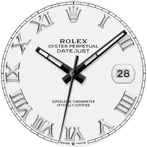 Analog Rolex JUST Watch Face screenshot