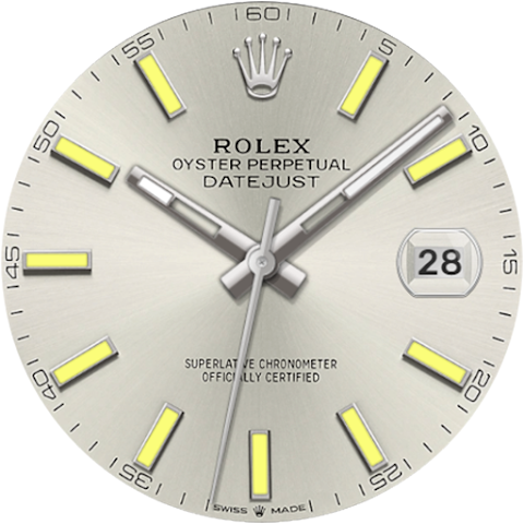 Analog Rolex JUST Watch Face screenshot