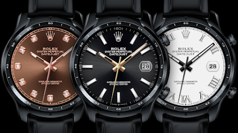 Analog Rolex JUST Watch Face screenshot