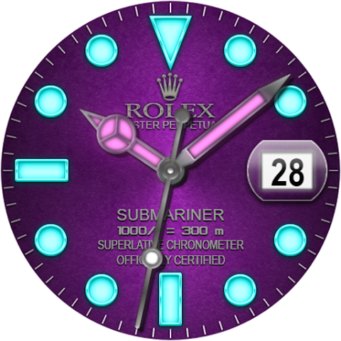 Analog Rolex Royal Watch face screenshot
