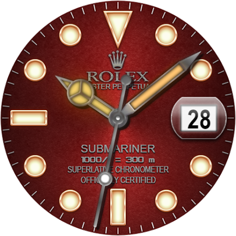 Analog Rolex Royal Watch face screenshot