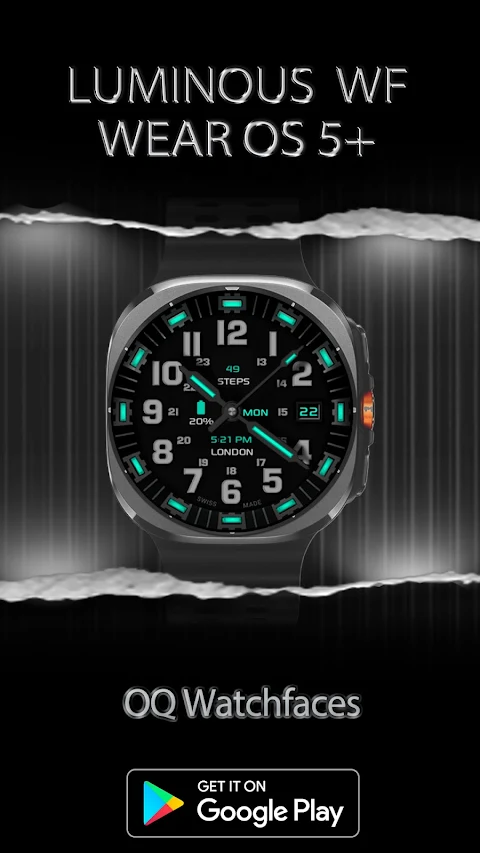 Luminous Watchface Wear OS 5+ screenshot