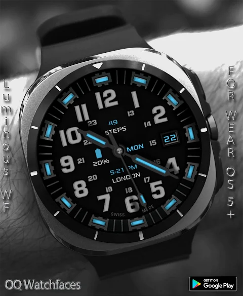Luminous Watchface Wear OS 5+ screenshot