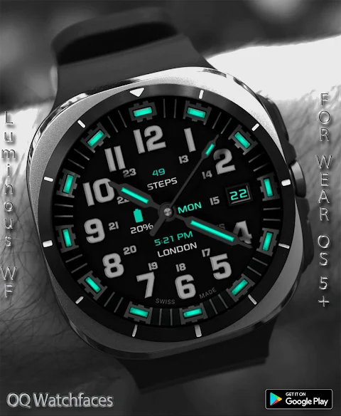 Luminous Watchface Wear OS 5+ screenshot