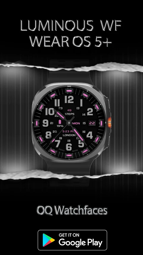 Luminous Watchface Wear OS 5+ screenshot