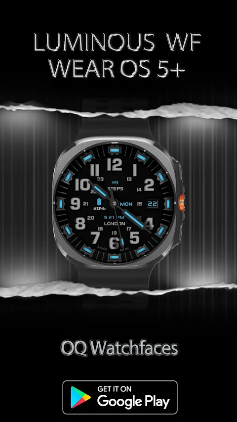 Luminous Watchface Wear OS 5+ screenshot