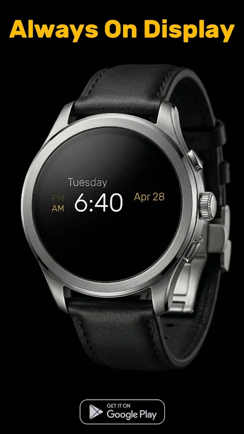 Digital Watch Face M5 screenshot
