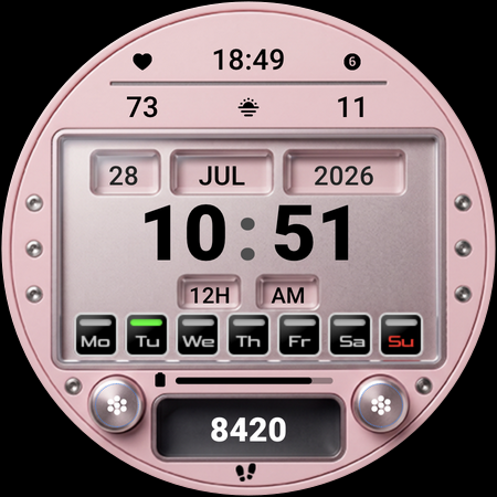 MJ301 Bright Digital Watch screenshot