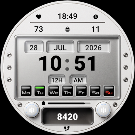 MJ301 Bright Digital Watch screenshot