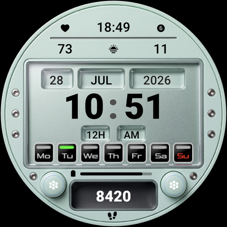 MJ301 Bright Digital Watch screenshot