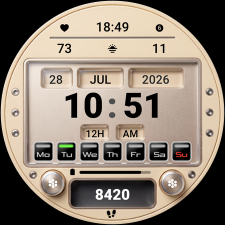 MJ301 Bright Digital Watch screenshot