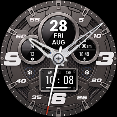 MJ303 Elegant Mecha Watch Face screenshot