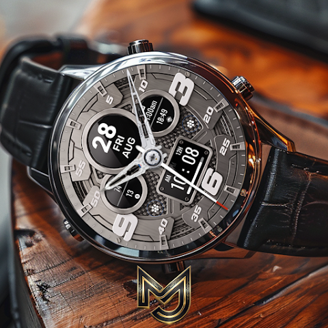 MJ303 Elegant Mecha Watch Face screenshot