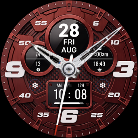 MJ303 Elegant Mecha Watch Face screenshot