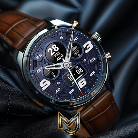 MJ303 Elegant Mecha Watch Face screenshot