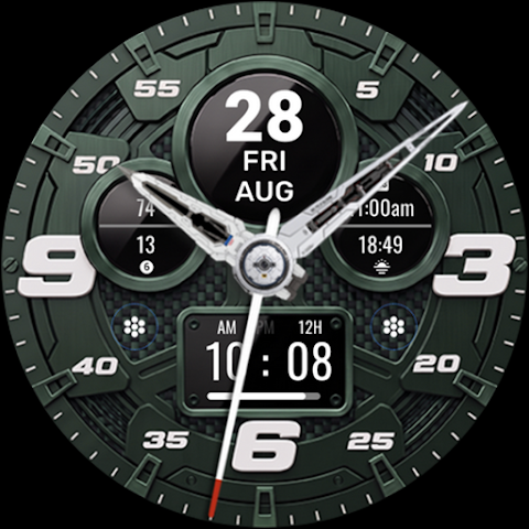MJ303 Elegant Mecha Watch Face screenshot