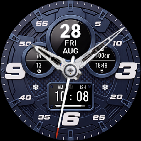 MJ303 Elegant Mecha Watch Face screenshot