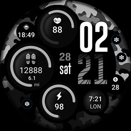ML2U 102 Watch Face screenshot