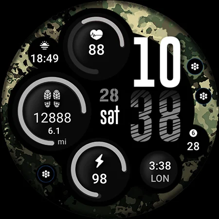 ML2U 102 Watch Face screenshot