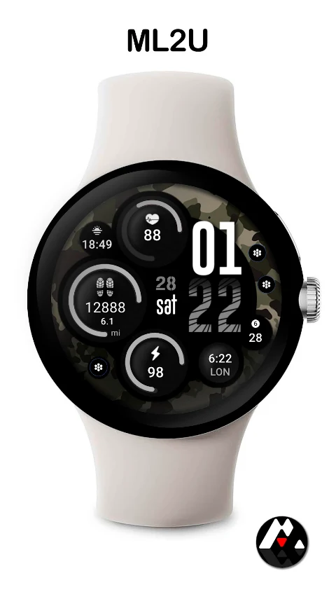 ML2U 102 Watch Face screenshot