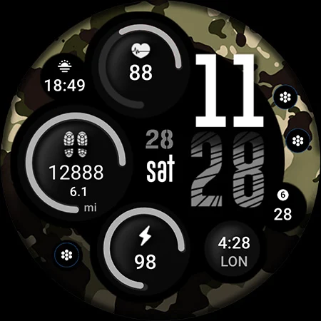 ML2U 102 Watch Face screenshot