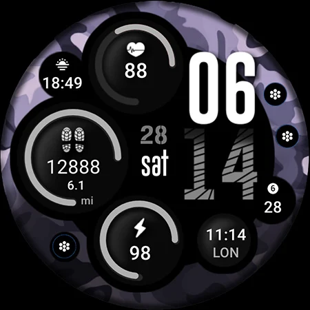 ML2U 102 Watch Face screenshot